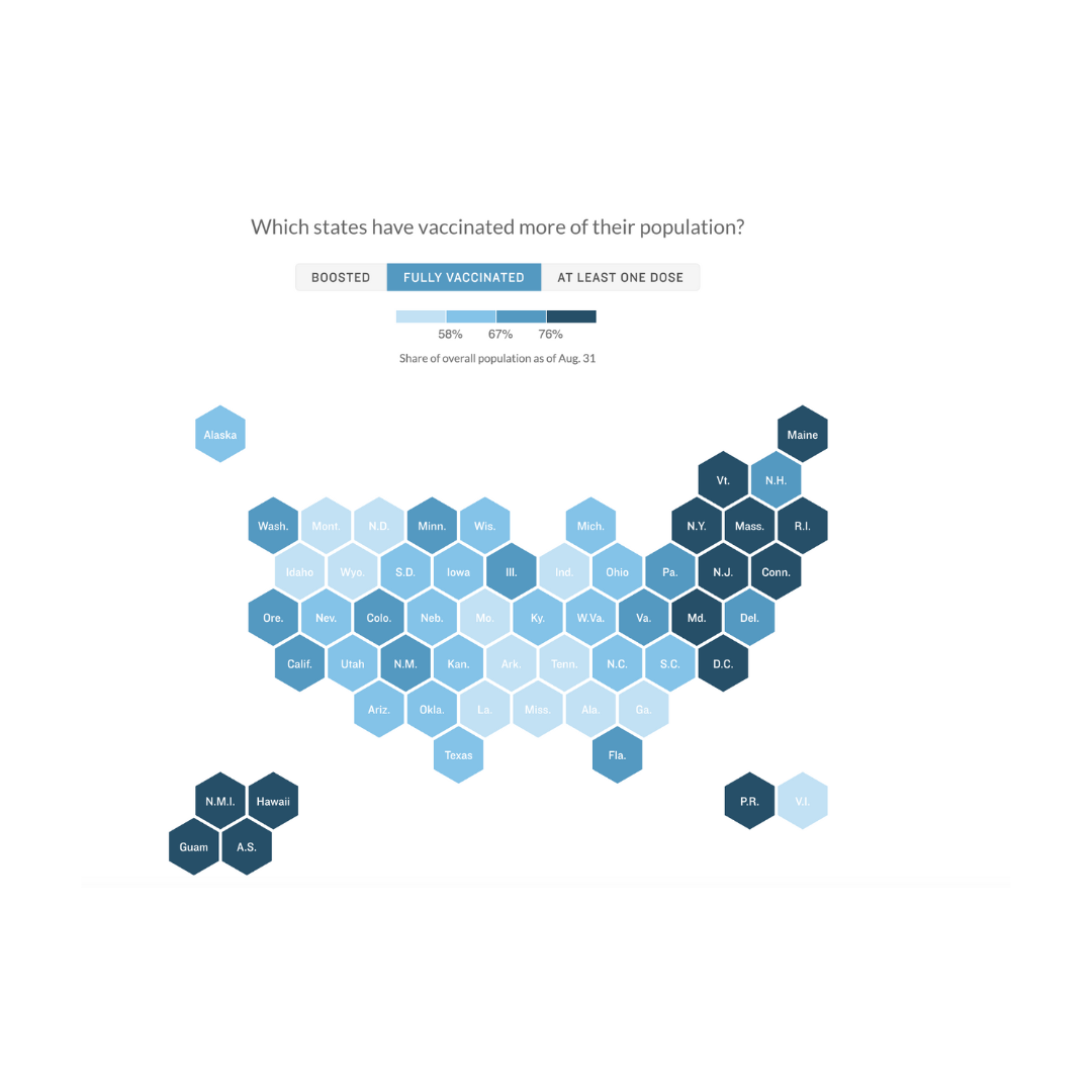 NPR: How are the COVID-19 vaccine and booster campaigns going in your state?